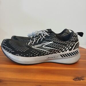Brooks‎ Running Shoes Womens 8.5 Medium Black Levitate Stealthfit GTS 5 Sneakers